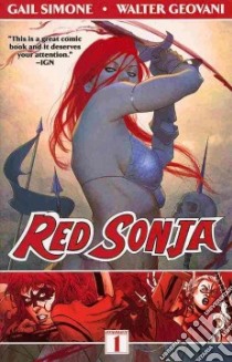 Red Sonja 1 libro in lingua di Simone Gail, Geovani Walter (ILT), Lucas Adriano (ART), Bowland Simon (CON)