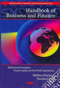 Handbook of Business and Finance libro in lingua di Bergmann Matthaus (EDT), Faust Timotheus (EDT)
