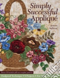 Simply Successful Applique libro in lingua di Sullivan Jeanne