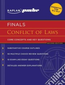 Kaplan Pmbr Finals Conflict of Laws libro in lingua di Kaplan Pmbr (COR)