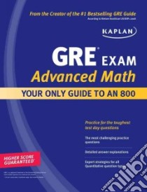 Kaplan GRE Exam Advanced Math libro in lingua di Kaplan Publishing (COR)