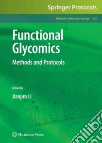 Functional Glycomics libro in lingua di Li Jianjun (EDT)