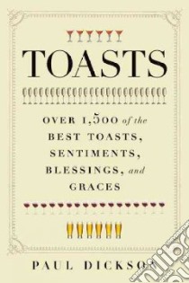 Toasts libro in lingua di Dickson Paul