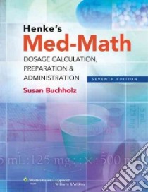 Henke's Med-math libro in lingua di Susan Buchholz