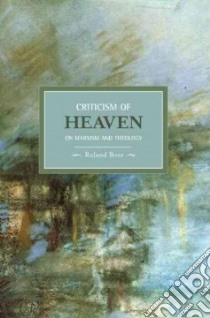 Criticism of Heaven libro in lingua di Boer Roland