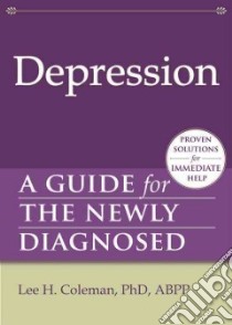 Depression libro in lingua di Coleman Lee H. Ph.D.