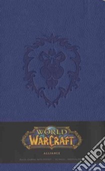 World of Warcraft Alliance Blue Ruled Journal Large libro in lingua di Blizzard Entertainment (COR)