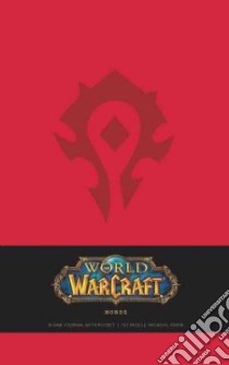 World of Warcraft Horde Blank Journal - Large libro in lingua di Blizzard Entertainment (COR)