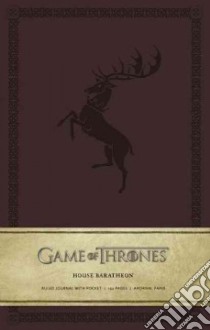 Game of Thrones - House Baratheon Large Ruled Journal libro in lingua di Insight Editions (COR)