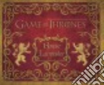 Game of Thrones - House Lannister Deluxe Stationery Set libro in lingua di Insight Editions (COR)