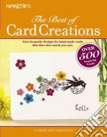 The Best of Card Creations libro in lingua di Paper Crafts Magazine (EDT)