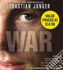 War (CD Audiobook) libro in lingua di Junger Sebastian
