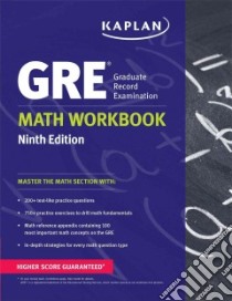 Kaplan GRE Math Workbook libro in lingua di Kaplan Test Prep (COR)