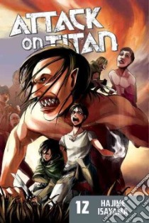 Attack on Titan 12 libro in lingua di Isayama Hajime