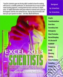 Excel for Scientists 2013 libro in lingua di Verschuuren Gerard M. Dr.