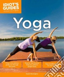 Idiot's Guides Yoga libro in lingua di Herrington Sarah