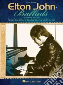 Elton John Ballads libro in lingua di John Elton (CRT)