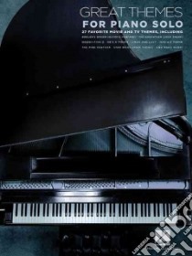 Great Themes for Piano Solo libro in lingua di Hal Leonard Publishing Corporation (COR)