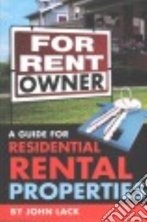 For Rent by Owner libro in lingua di Lack John