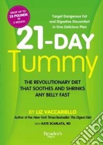 21-day Tummy libro in lingua di Vaccariello Liz, Scarlata Kate (CON)