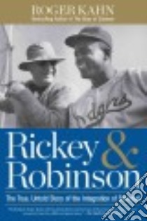 Rickey & Robinson libro in lingua di Kahn Roger