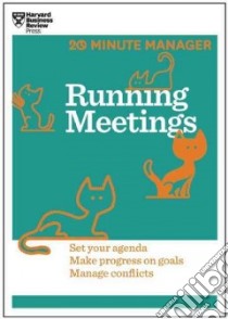 Running Meetings libro in lingua di Harvard Business Review (COR)