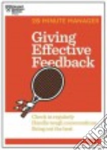 Giving Effective Feedback libro in lingua di Harvard Business Review (COR)