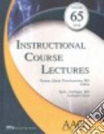 Instructional Course Lectures 2016 libro in lingua di Throckmorton Thomas M.d. (EDT), Gerlinger Tad L. M.D. (EDT)