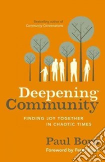 Deepening Community libro in lingua di Born Paul, Block Peter (FRW)
