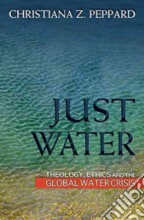 Just Water libro in lingua di Peppard Christiana Z.