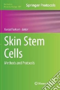 Skin Stem Cells libro in lingua di Kursad Turksen
