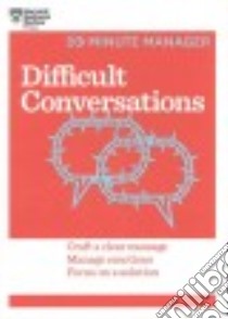 Difficult Conversations libro in lingua di Harvard Business Review (COR)