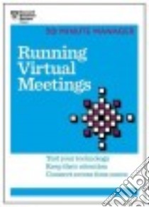 Running Virtual Meetings libro in lingua di Harvard Business Review (COR)