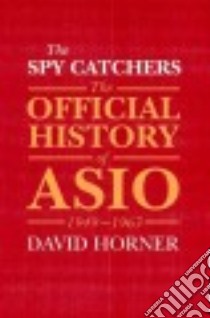 The Spy Catchers libro in lingua di Horner David