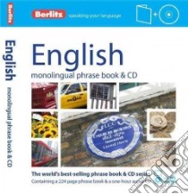 Berlitz English Phrase Book and Dictionary libro in lingua di Berlitz International Inc. (COR)