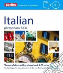 Berlitz Italian Phrase Book + Cd libro in lingua di Berlitz International Inc. (COR)