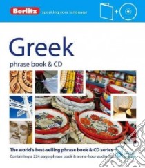 Berlitz Greek Phrase Book + Cd libro in lingua di Berlitz International Inc. (COR)