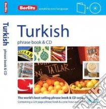Berlitz Turkish Phrase Book & CD libro in lingua di Berlitz International Inc.