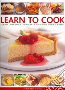 Learn to Cook libro in lingua di Jones Bridget (EDT)