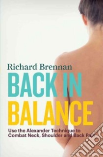 Back in Balance libro in lingua di Brennan Richard