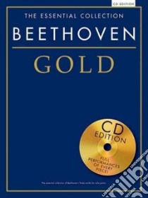 Beethoven Gold libro in lingua di Beethoven Ludwig Van (COP)