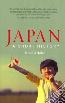 Japan libro in lingua di Hane Mikiso
