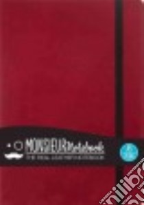 Monsieur Notebook Red Leather Plain Medium libro in lingua di Hide Stationery Ltd. (COR)