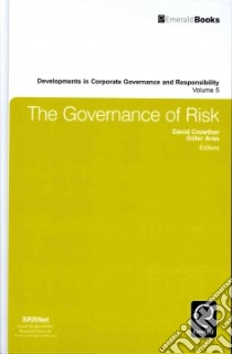 Governance of Risk libro in lingua di Guler Aras
