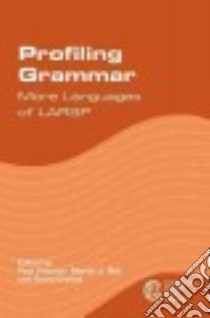 Profiling Grammar libro in lingua di Fletcher Paul (EDT), Ball Martin J. (EDT), Crystal David (EDT)
