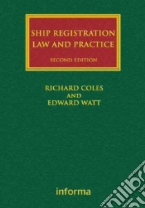 Ship Registration libro in lingua di Coles Richard, Watt Edward