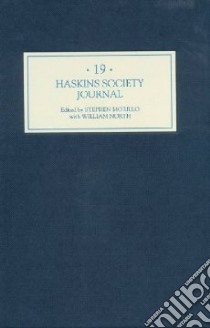 The Haskins Society Journal libro in lingua di Morillo Stephen (EDT), North William (EDT)