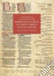 A Descriptive Catalogue of the Hebrew Manuscripts of Corpus Christi College, Oxford libro in lingua di Pormann Peter E. (EDT)