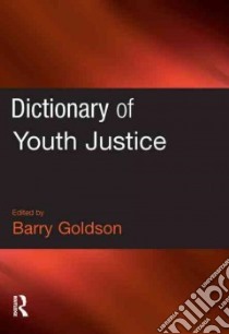 Dictionary of Youth Justice libro in lingua di Barry Goldson