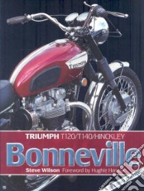Triumph Bonneville libro in lingua di Steve Wilson